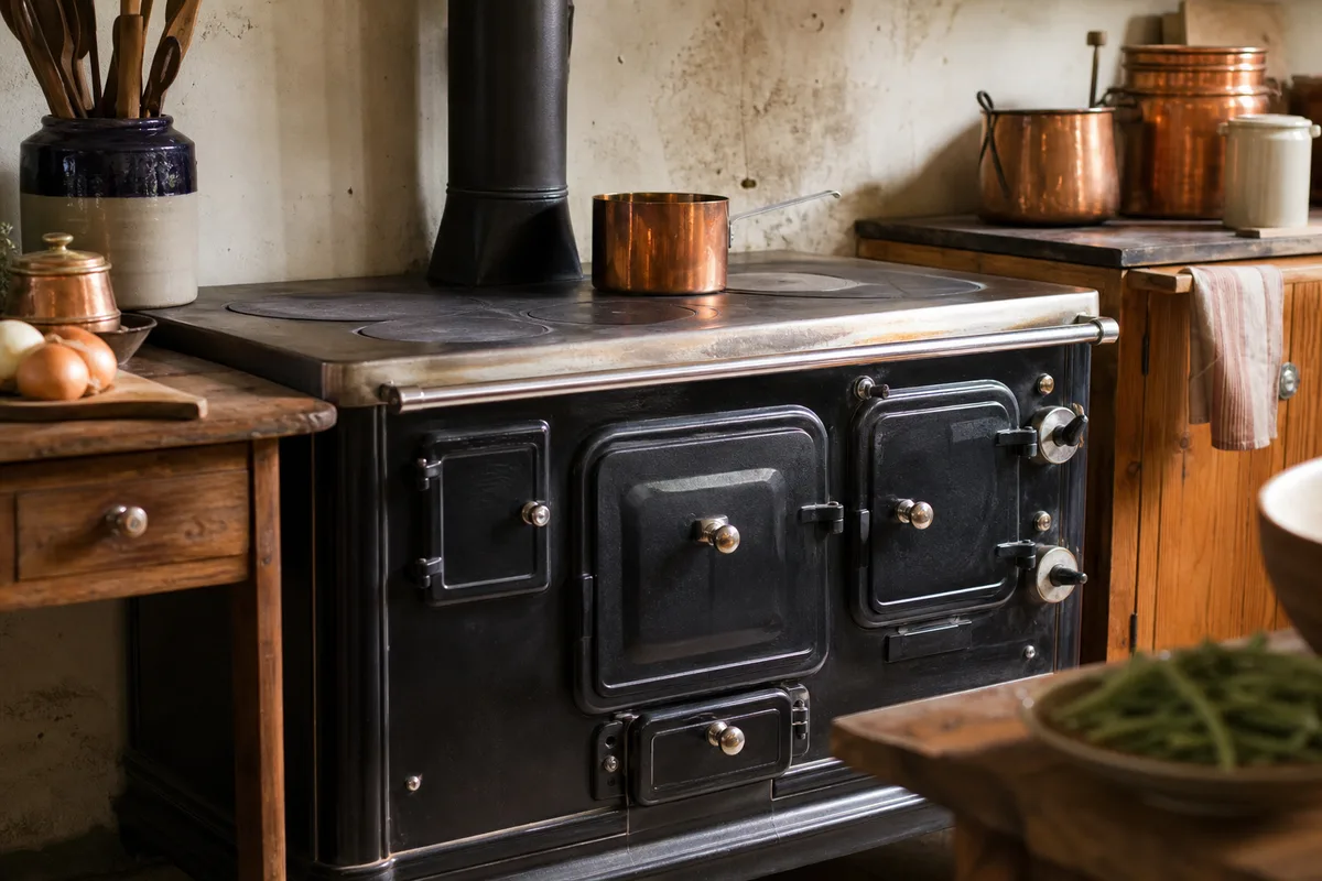 Cuisinière à bois Rosières : le modèle patrimonial décrypté